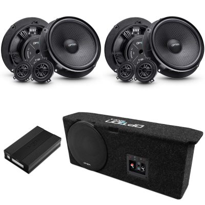 OPTION V3-lydpakke til Skoda Elroq NY fra 2024 – DSP og subwoofer med front- og baghøjttalere