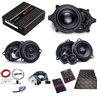 OPTION komplet lydpakke til BMW i4 med HiFi 676