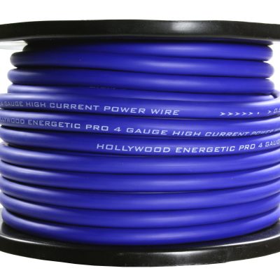 HOLLYWOOD PRO PCBL 4 - 30m rulle PRO strømkabel - 21,4mm² blå