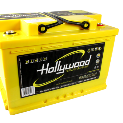 HOLLYWOOD DIN 70 - DIN POWER AGM - 3000 watt