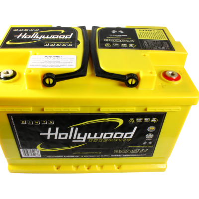 HOLLYWOOD DIN 70 - DIN POWER AGM - 3000 watt
