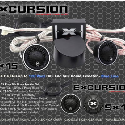 EXCURSION SX 1S – diskant/kompressionsdriver