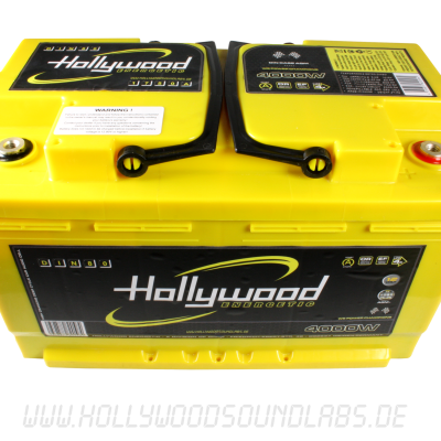HOLLYWOOD DIN 80 - DIN POWER AGM - 4000 watt