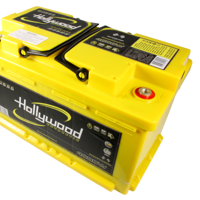 HOLLYWOOD DIN 80 - DIN POWER AGM - 4000 watt