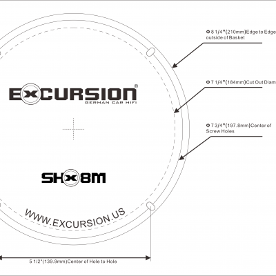 EXCURSION SHX 8M – mellemtone/mellembas