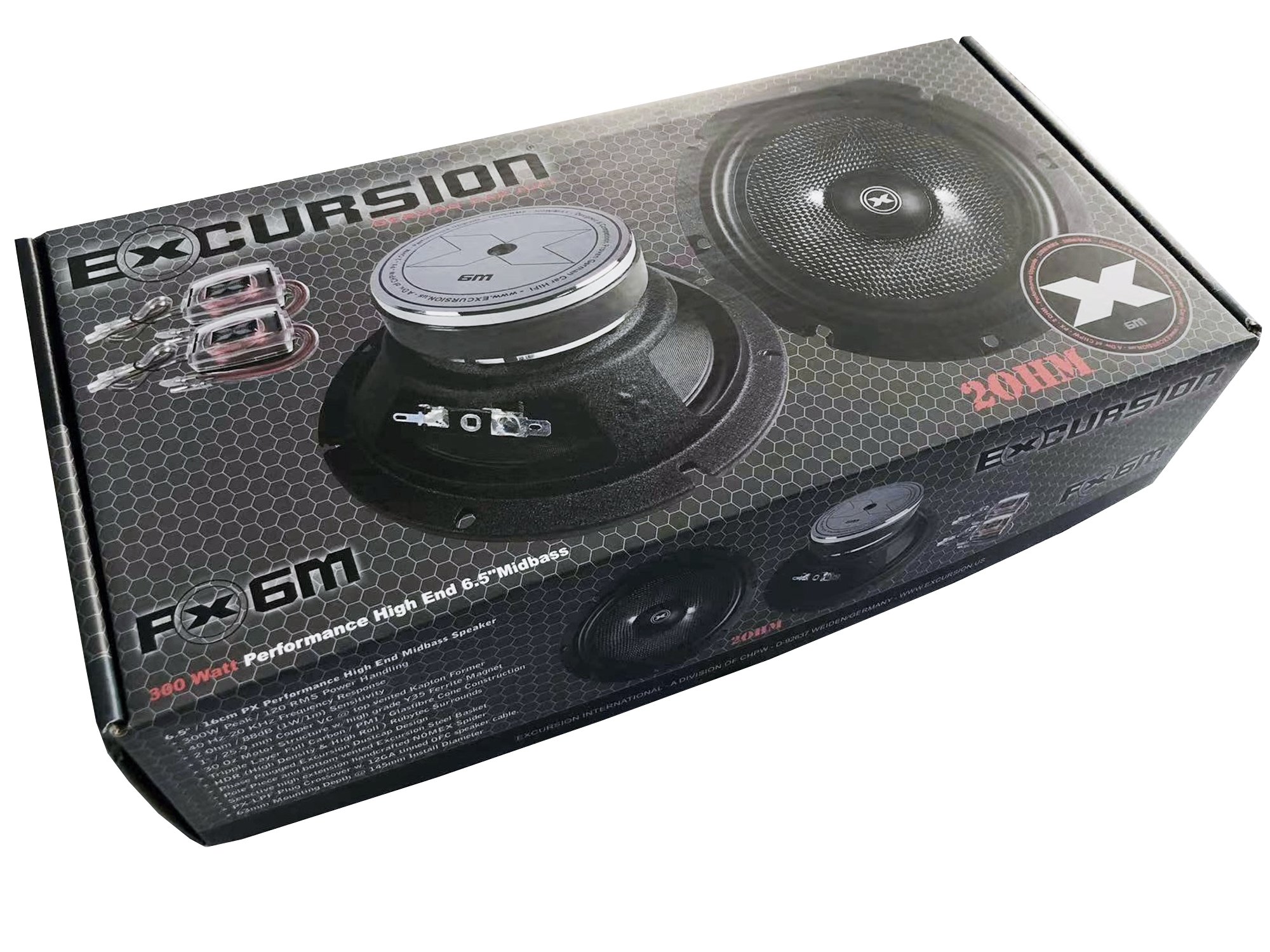 EXCURSION PX 6C COMP – komponentsæt