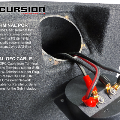 EXCURSION PX SP82 – passiv subwooferkasse