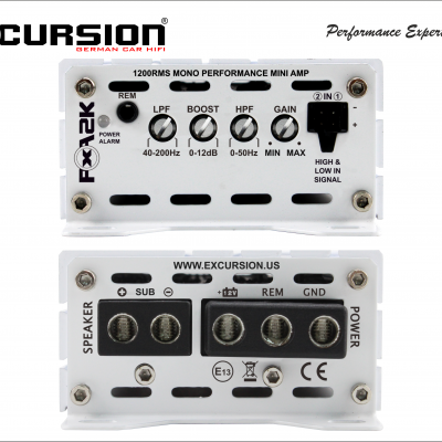 EXCURSION PXA 2K – monoforstærker