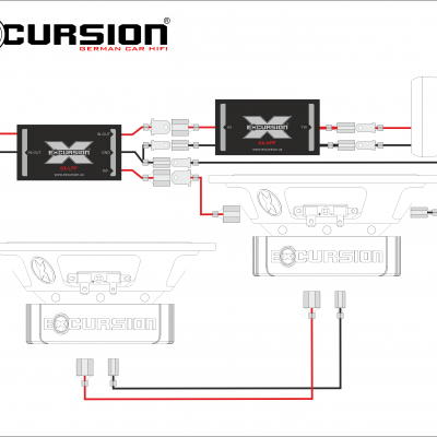 EXCURSION SX 5C+dB – komponentsæt