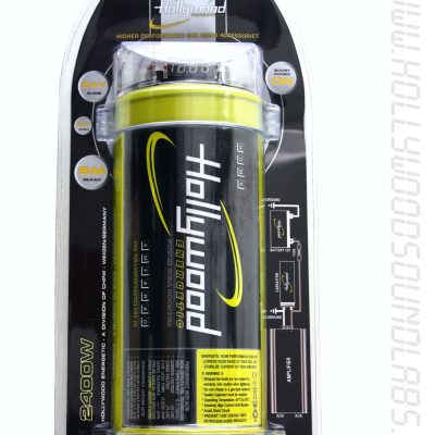 HOLLYWOOD HCM 6 - 6F HDFT kondensator til bilstereo - 2400 watt