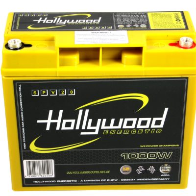 HOLLYWOOD SPV 20 – 20 Ah AGM-ekstrabatteri