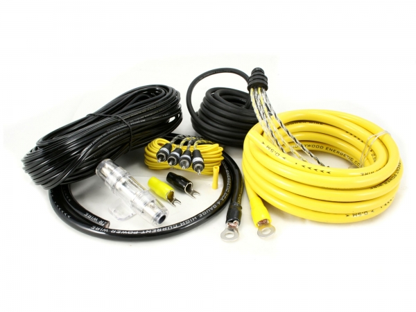 HOLLYWOOD CCA 44 - 4 kanals 21,4mm² installationskabelsæt - 600 watt