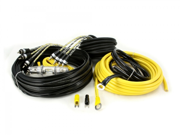 HOLLYWOOD CCA 48 - 4 kanals 9,6 mm² installationskabelsæt - 300 watt