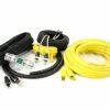 HOLLYWOOD PRO 24 - 2 kanals 21,4mm² installationskabelsæt - 1200 watt