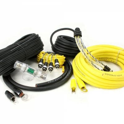 HOLLYWOOD PRO 44 - 4 kanals 21,4mm² installationskabelsæt - 1200 watt