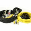 HOLLYWOOD PRO 48 - 4 kanals 9,6 mm² installationskabelsæt - 600 watt