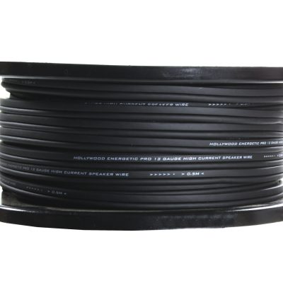 HOLLYWOOD PRO SC 12 - 45m rulle PRO højttalerkabel - 2x4,0mm² sort