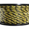 HOLLYWOOD PRO SX 14 - 45m rulle PROX højttalerkabel - 2x2,5mm² - sort/gul snoet