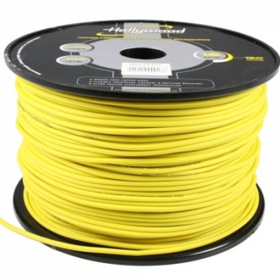 HOLLYWOOD HIC YL - 152m rulle PRO strømkabel - 1,5mm² gul