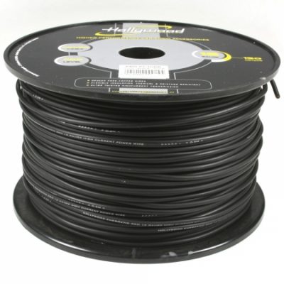 HOLLYWOOD HIC BK - 152m rulle PRO strømkabel - 1,5mm² sort