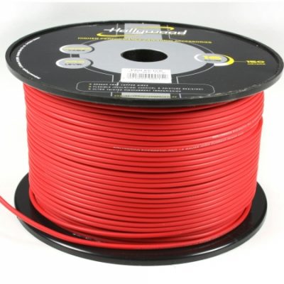 HOLLYWOOD HIC RD - 152m rulle PRO strømkabel - 1,5mm² rød